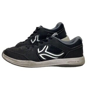 Artengo Decathlon - Men's Sz 10.5 - Black Low Shoes - TS 130 - 2396065 - 8488914